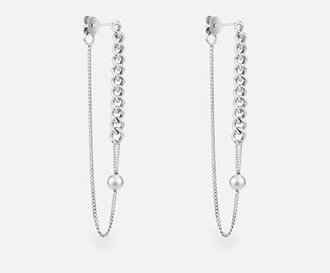 MO7577A4FBBI050_Orecchini in argento con perle e catena